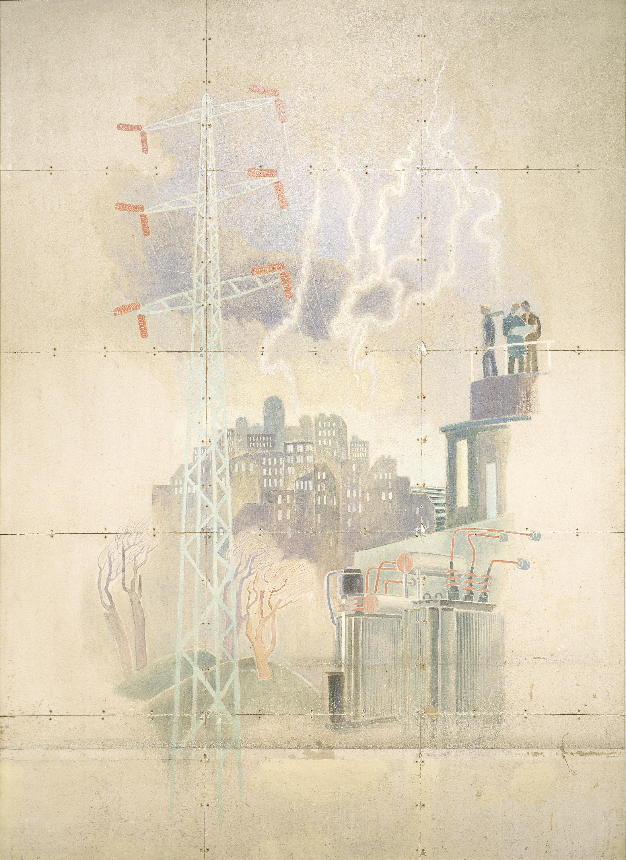 Tove Jansson: Electricity, 1945. © Tove Jansson Estate. Photo: HAM / Hanna Kukorelli