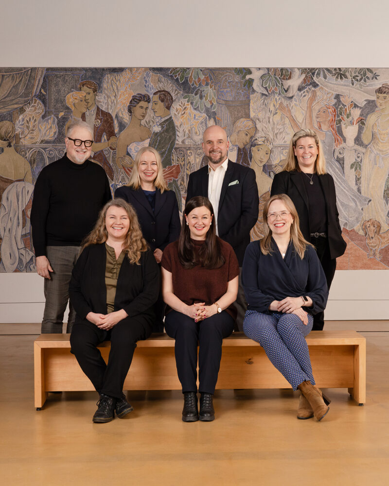 Styrelsen för konstmuseistiftelse. Foto: HAM/Kerttu Malinen